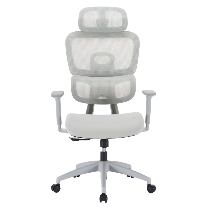 Fotoliu de birou, gri deschis/gri, ERMEN [12]