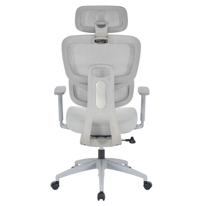 Fotoliu de birou, gri deschis/gri, ERMEN [2]