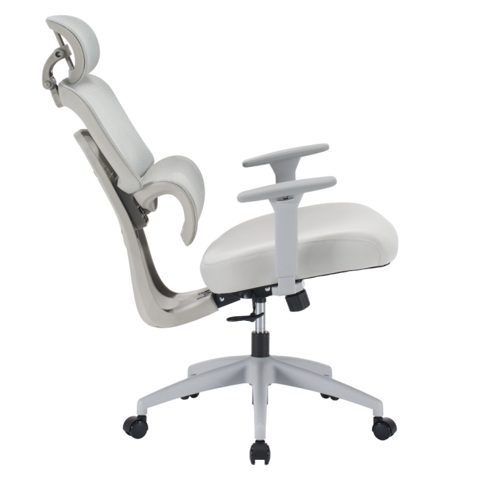 Fotoliu de birou, gri deschis/gri, ERMEN [16]