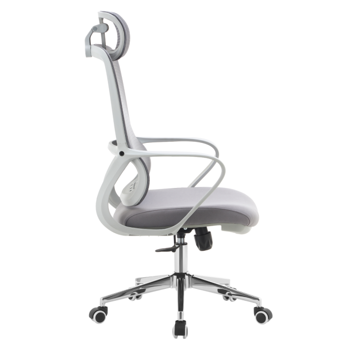 Fotoliu de birou, gri, FOSTER TYP 1 [3]