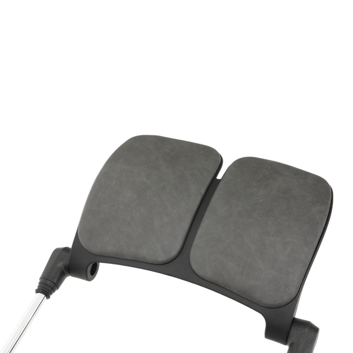 Fotoliu de birou, gri închis/negru, VILMER [8]