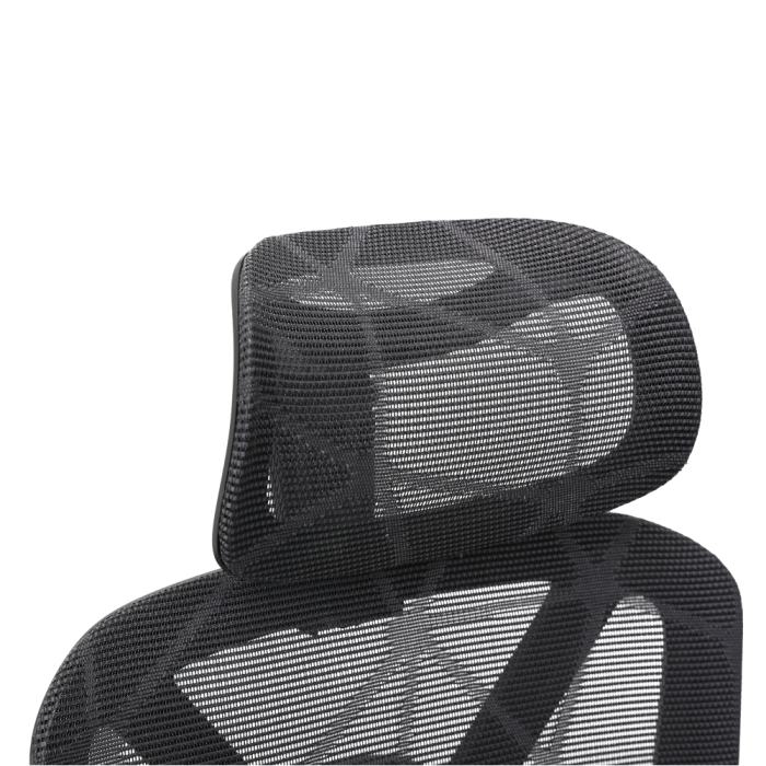 Fotoliu de birou, gri închis/negru, VILMER [6]