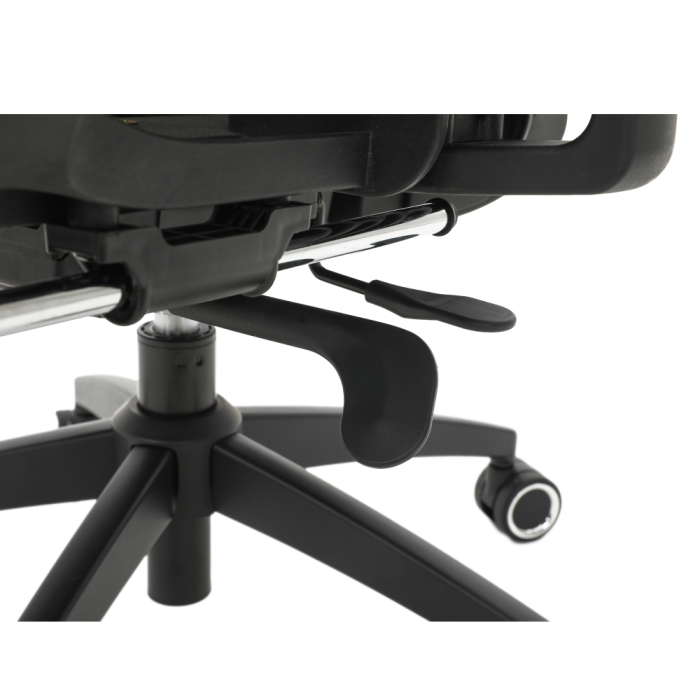 Fotoliu de birou, gri închis/negru, VILMER [10]