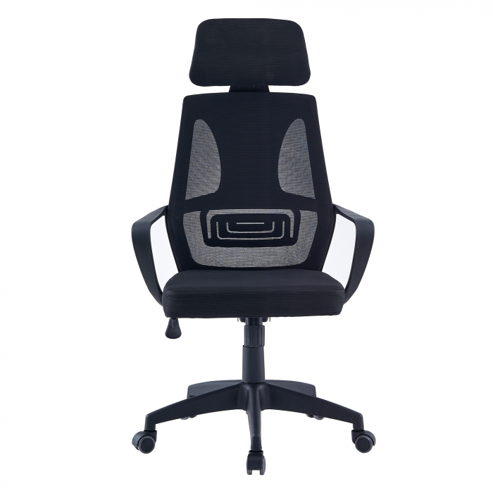 Fotoliu de birou, material negru, TAXIS NEW [4]