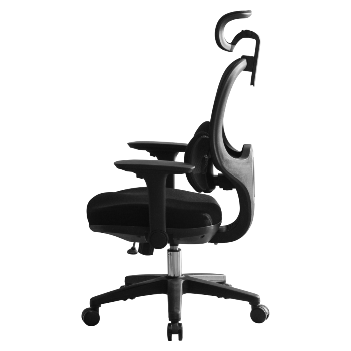 Fotoliu de birou, negru, ABRAMO [5]