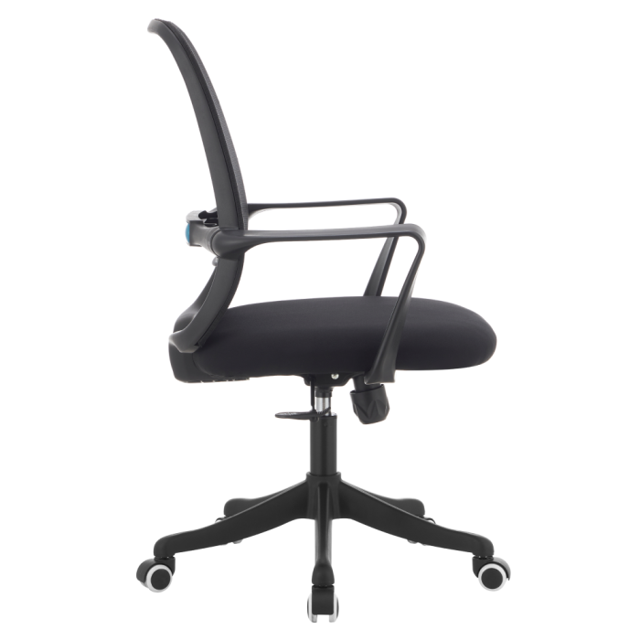 Fotoliu de birou, negru, DERVIN [5]