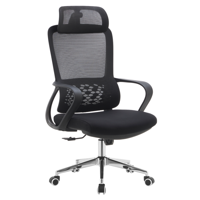 Fotoliu de birou, negru, FOSTER TYP 1 [1]