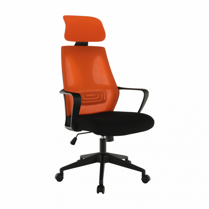 Fotoliu de birou, negru /orange TAXIS NEW [16]