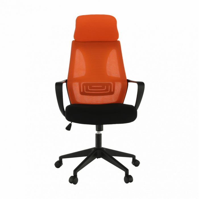 Fotoliu de birou, negru /orange TAXIS NEW [17]