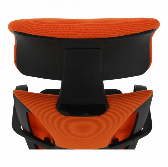 Fotoliu de birou, negru /orange TAXIS NEW [9]
