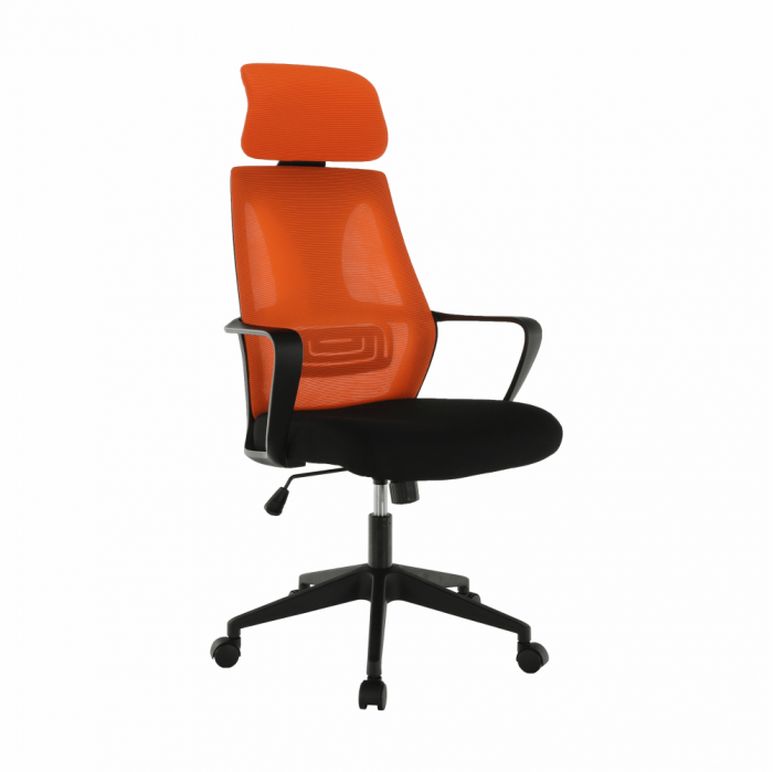Fotoliu de birou, negru /orange TAXIS NEW [13]