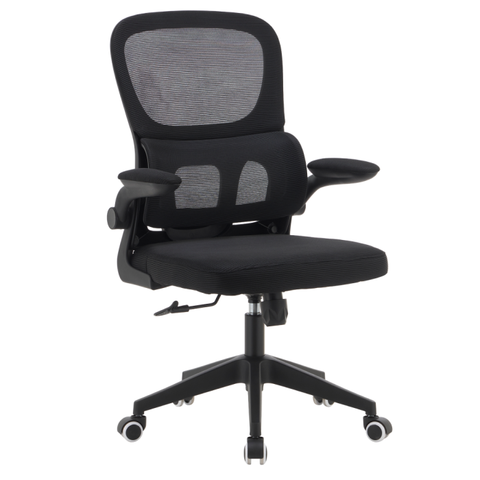 Fotoliu de birou, negru, RAKIN [1]