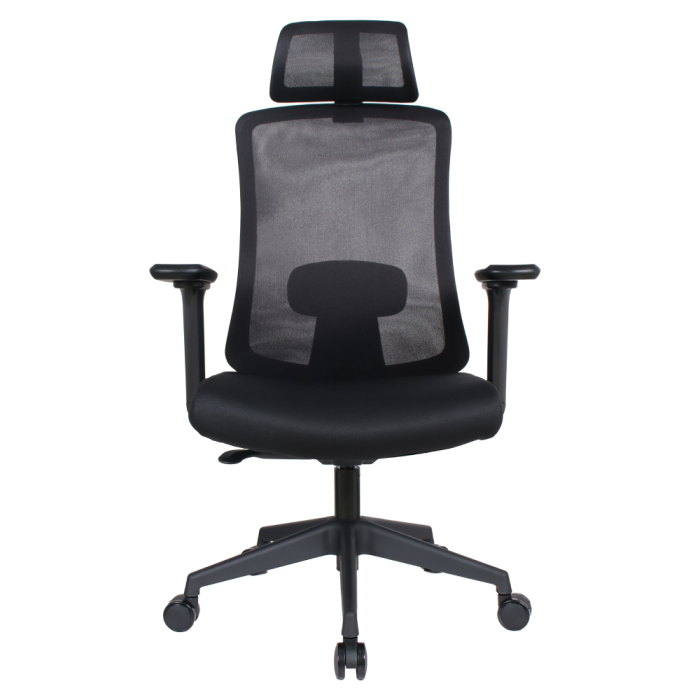 Fotoliu de birou, negru, ROSANO [2]