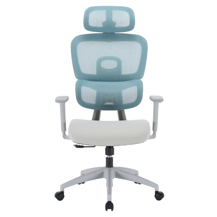 Fotoliu de birou, neomint/gri deschis/gri, ERMEN [12]