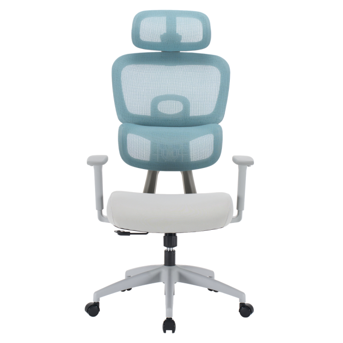 Fotoliu de birou, neomint/gri deschis/gri, ERMEN [13]