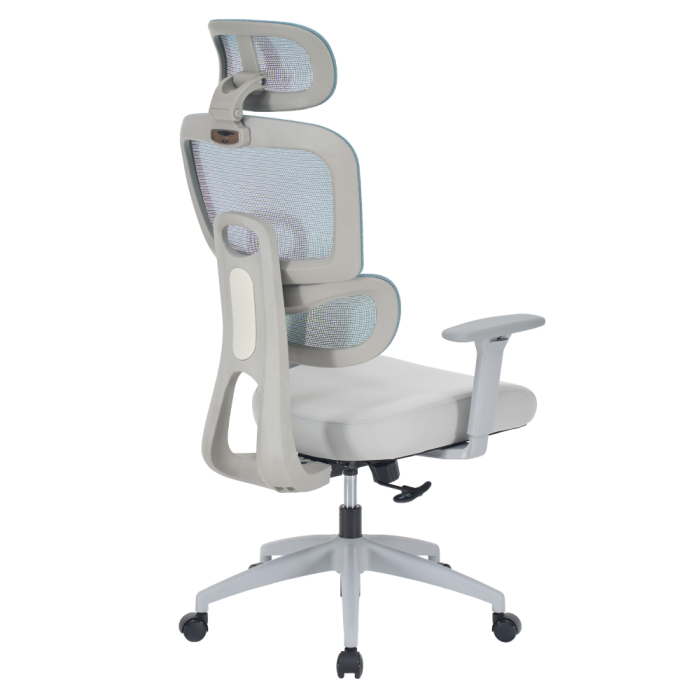 Fotoliu de birou, neomint/gri deschis/gri, ERMEN [18]