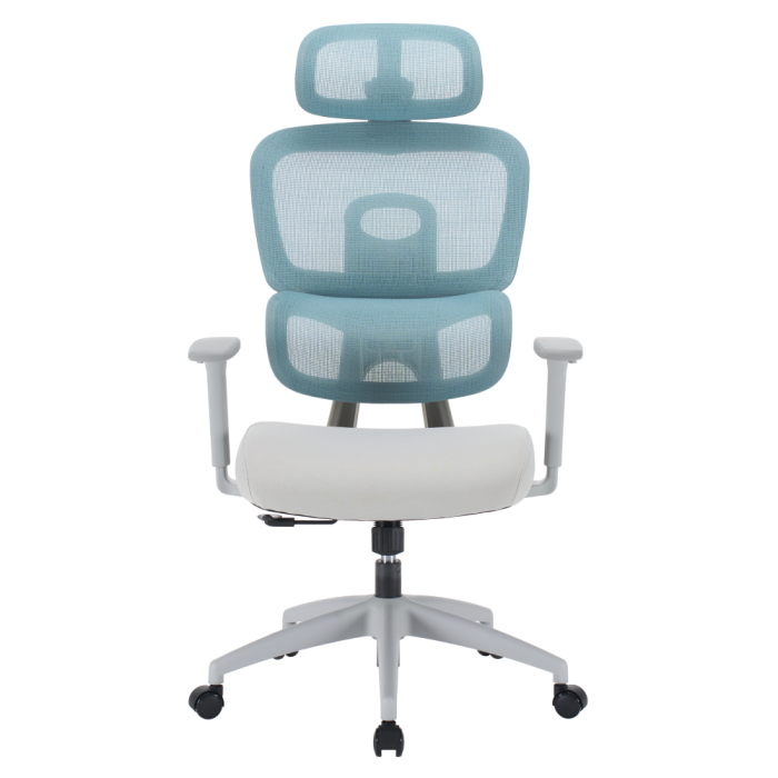 Fotoliu de birou, neomint/gri deschis/gri, ERMEN [11]