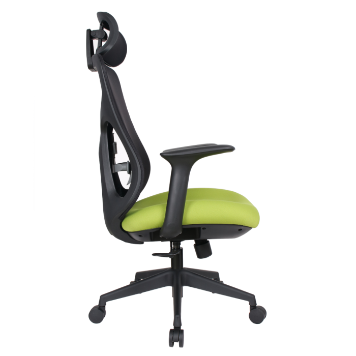 Fotoliu de birou, verde/negru, SULIVAN [3]
