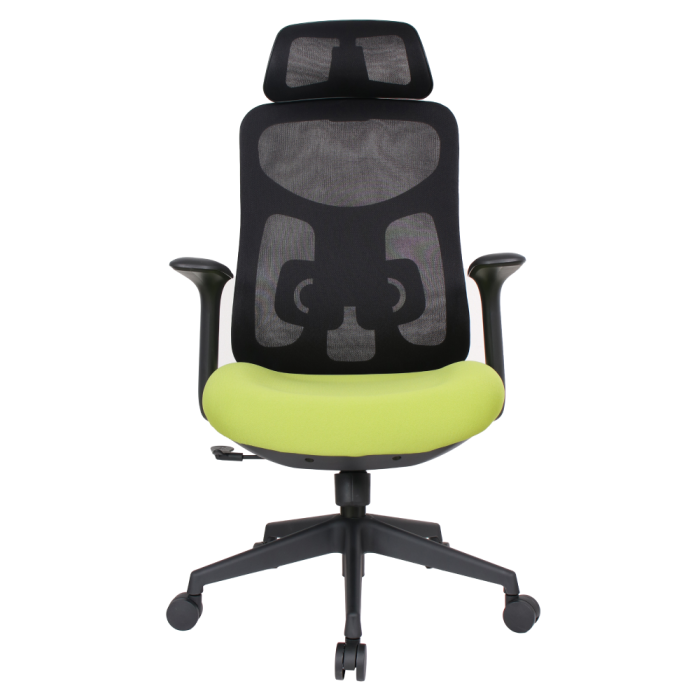 Fotoliu de birou, verde/negru, SULIVAN [2]