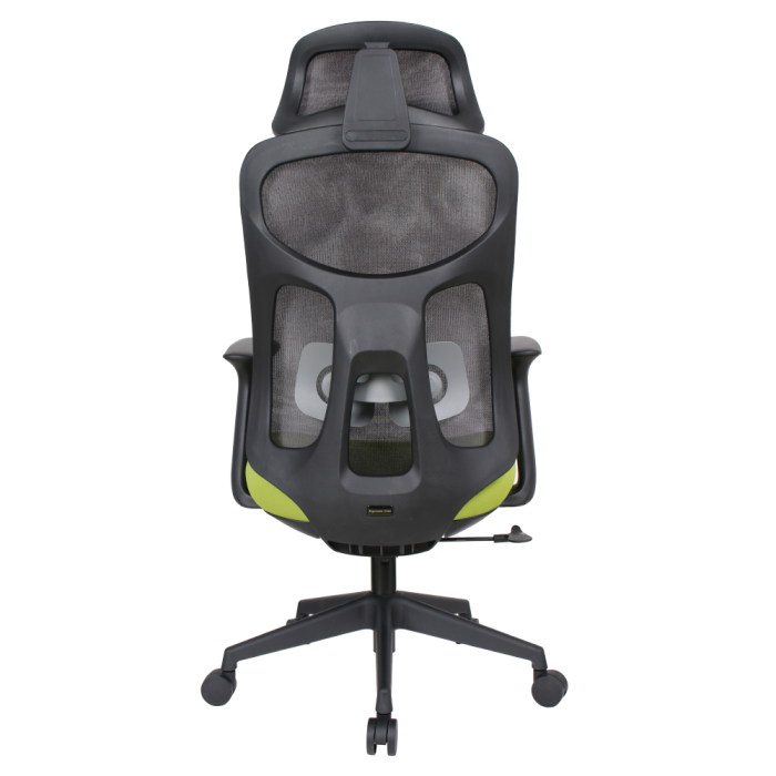 Fotoliu de birou, verde/negru, SULIVAN [5]