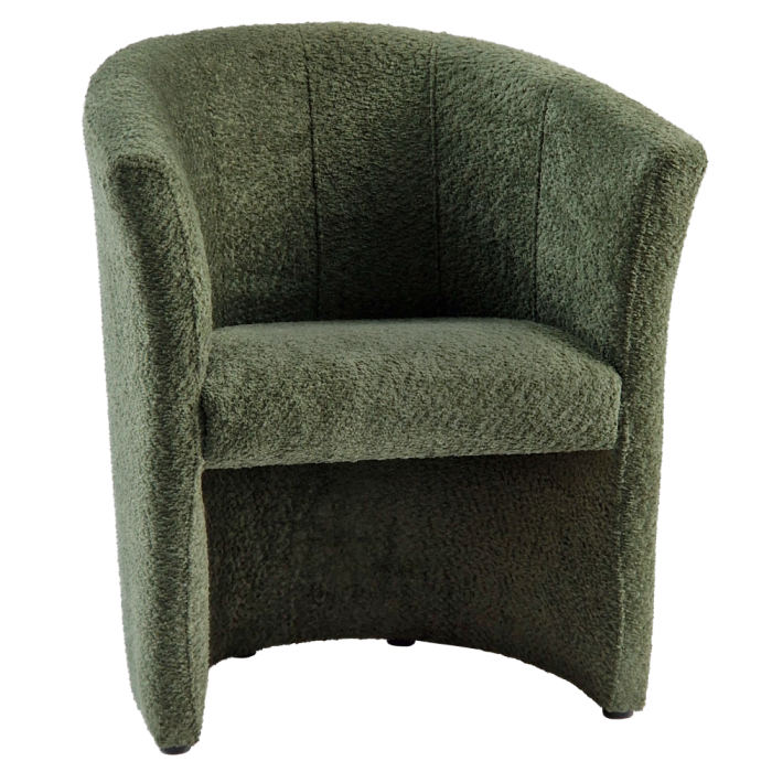 Fotoliu de club, material textil verde Coral, CUBA [5]