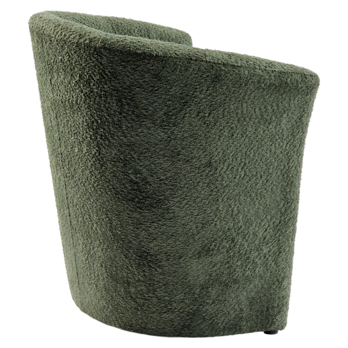 Fotoliu de club, material textil verde Coral, CUBA [12]