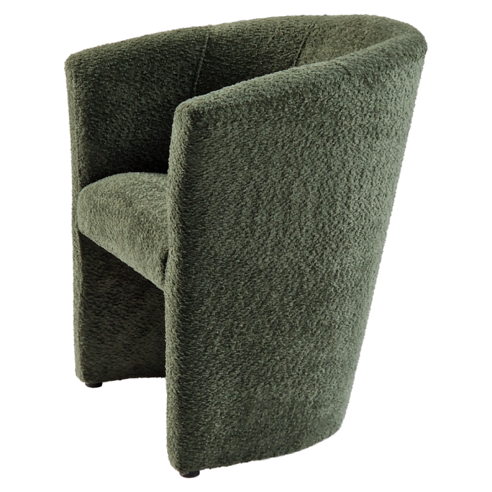 Fotoliu de club, material textil verde Coral, CUBA [10]