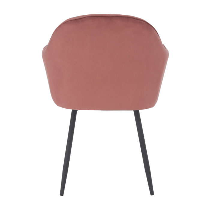 Fotoliu de design, catifea Velvet roz maroniu, ZIRKON [9]