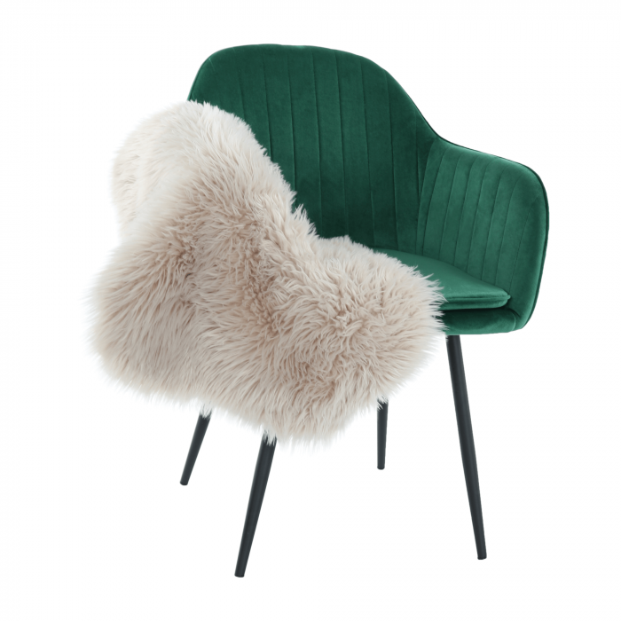 Fotoliu de design, catifea Velvet smarald, ZIRKON [14]