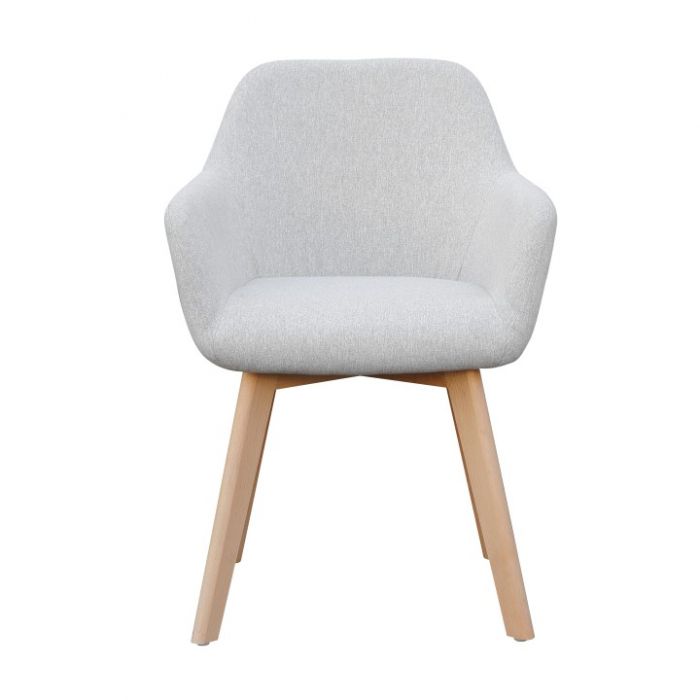 Fotoliu de design, gri deschis/fag, CLORIN NEW [4]