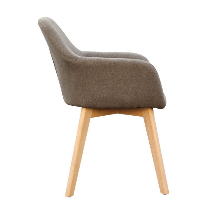 Fotoliu de design, maro/fag, CLORIN NEW [2]