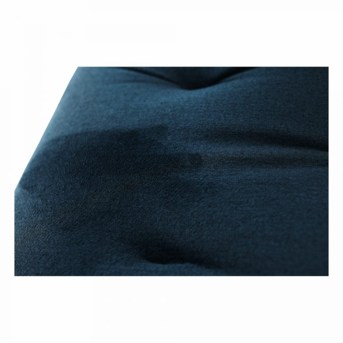 Fotoliu de design, material textil Velvet albastru, FEDRIS [5]