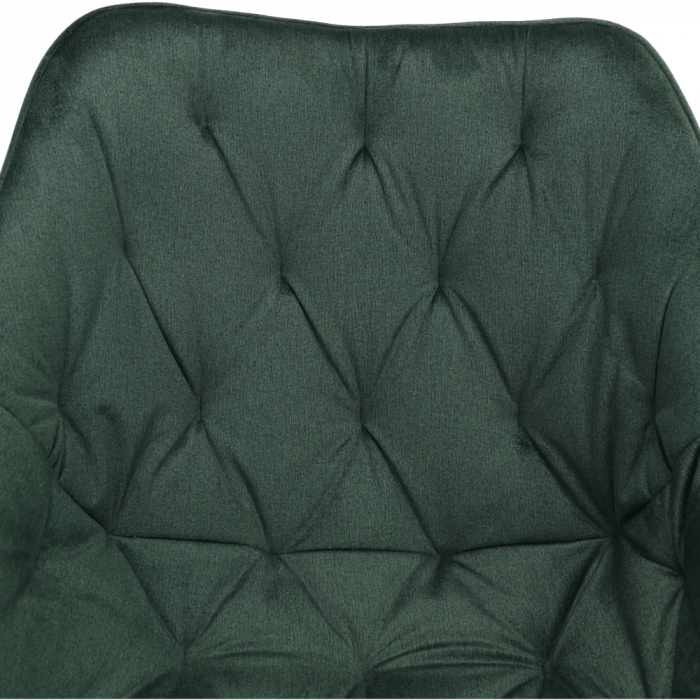 Fotoliu de design, material textil Velvet verde, FEDRIS [13]