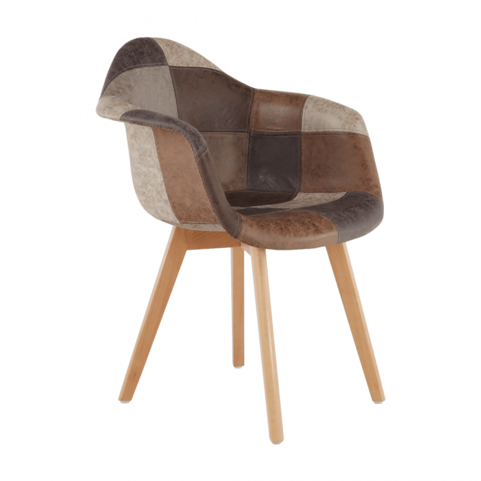 Fotoliu de design, patchwork/fag, TERST [14]