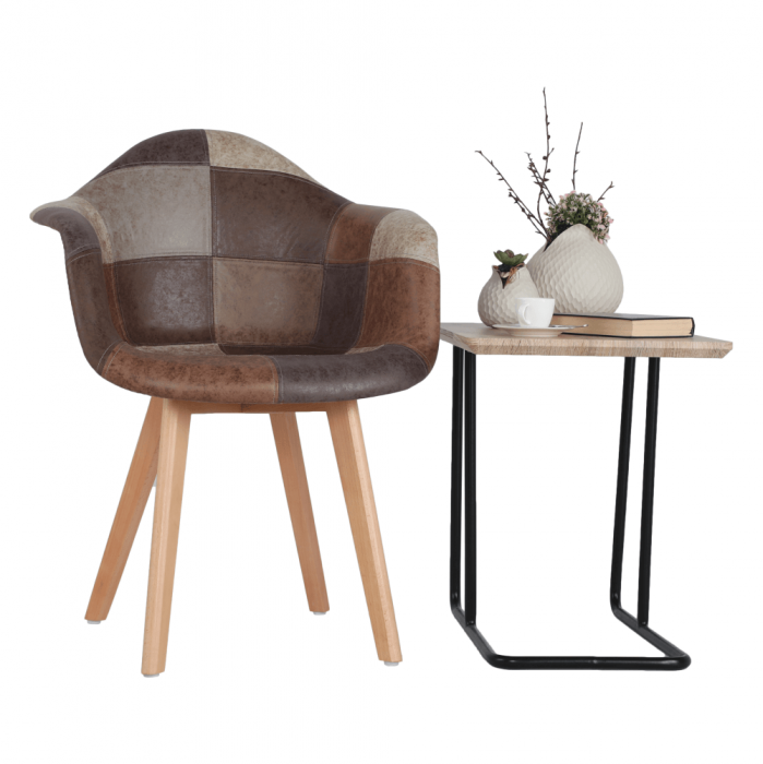 Fotoliu de design, patchwork/fag, TERST [11]