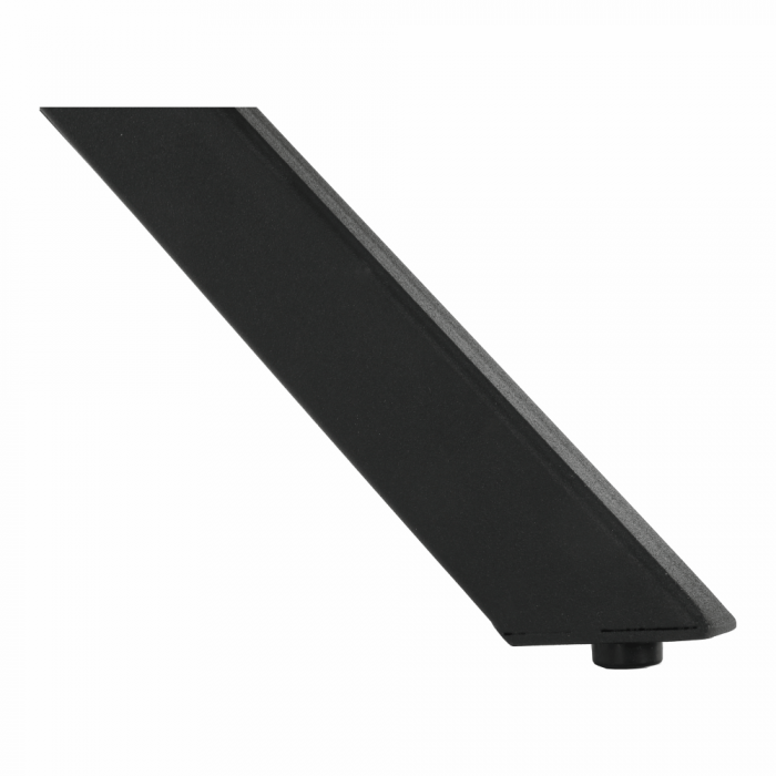 Fotoliu de design rotativ, maro ţesătură cu efect de piele întoarsă/negru, KOMODO [17]