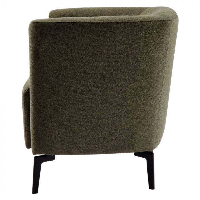 Fotoliu de design, verde / negru, KAPY [5]