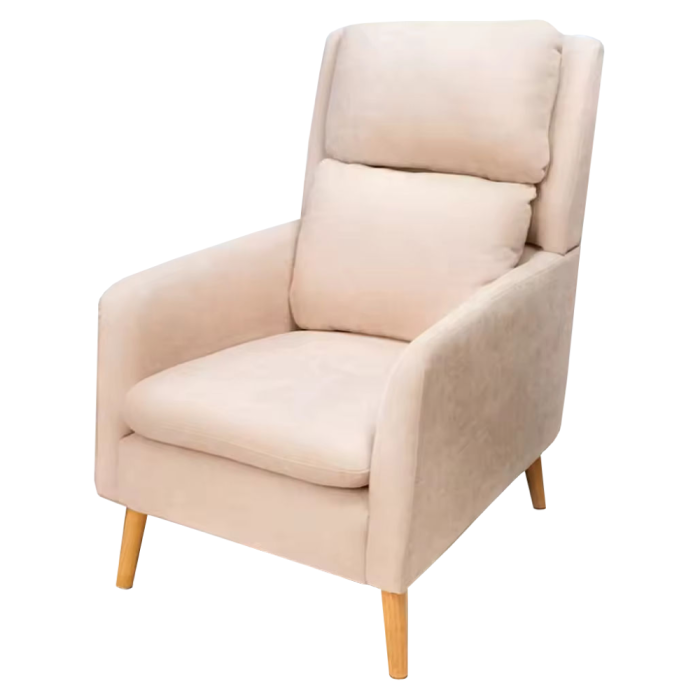 Fotoliu de relaxare, bej, DEMIR [4]