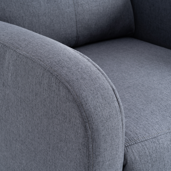 Fotoliu de relaxare, gri, KRESO NEW [11]