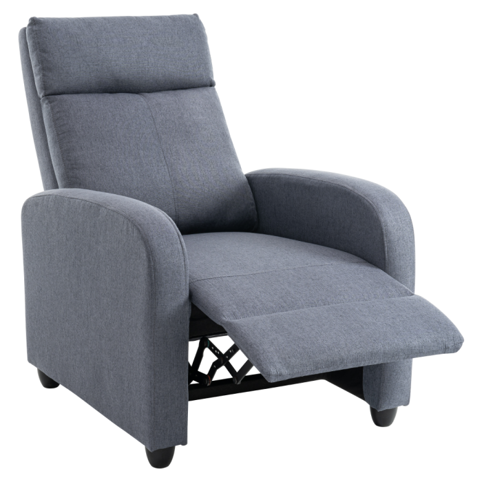 Fotoliu de relaxare, gri, KRESO NEW [22]