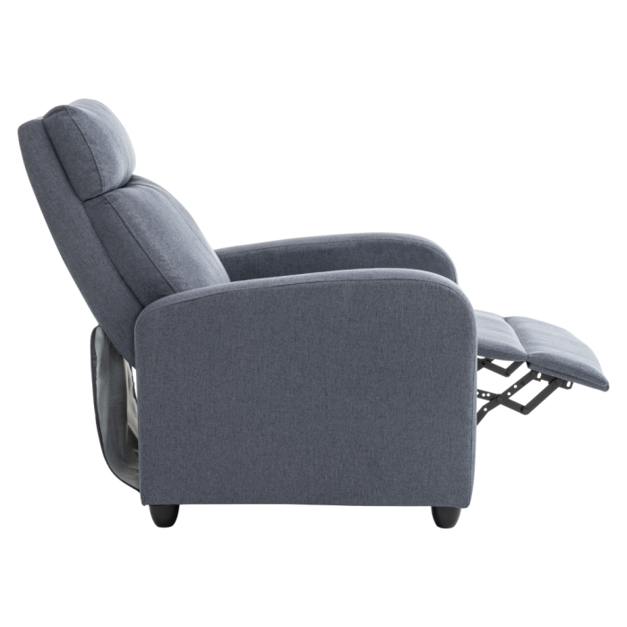 Fotoliu de relaxare, gri, KRESO NEW [6]