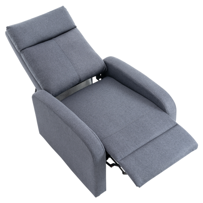 Fotoliu de relaxare, gri, KRESO NEW [2]