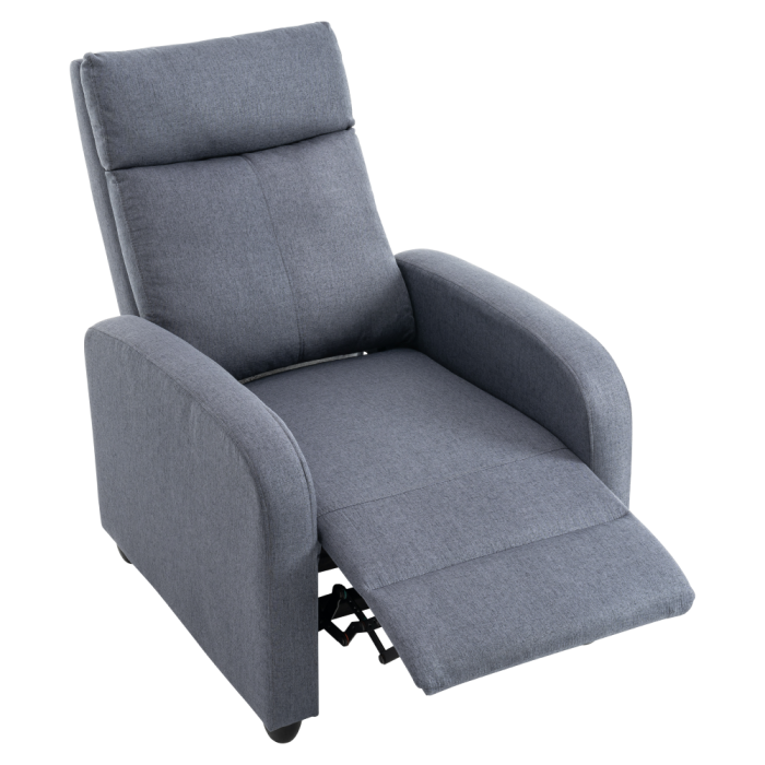 Fotoliu de relaxare, gri, KRESO NEW [24]