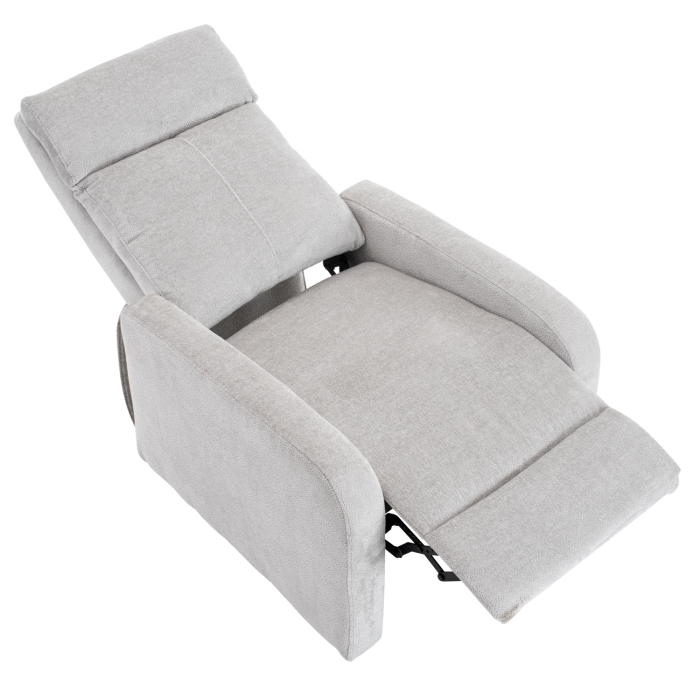 Fotoliu de relaxare, gri ţesătura Aphrodite, KRESO NEW [9]