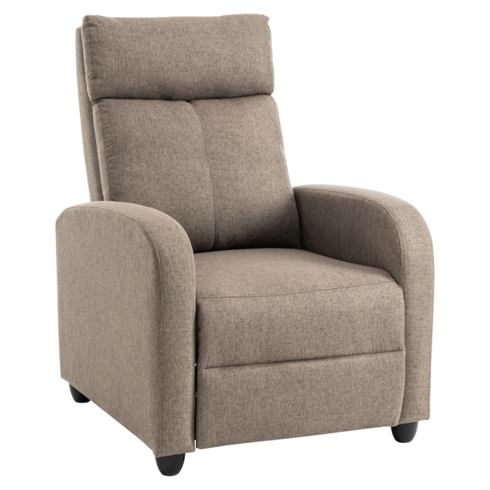 Fotoliu de relaxare, maro, KRESO NEW [1]