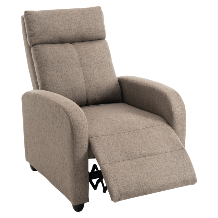 Fotoliu de relaxare, maro, KRESO NEW [2]