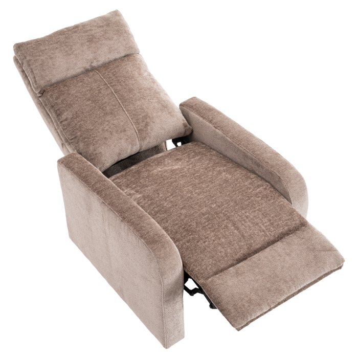 Fotoliu de relaxare, maro ţesătura Aphrodite, KRESO NEW [7]