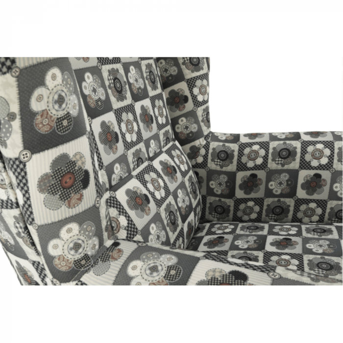 Fotoliu, material textil în stilul patchwork N1, CHARLOT [9]