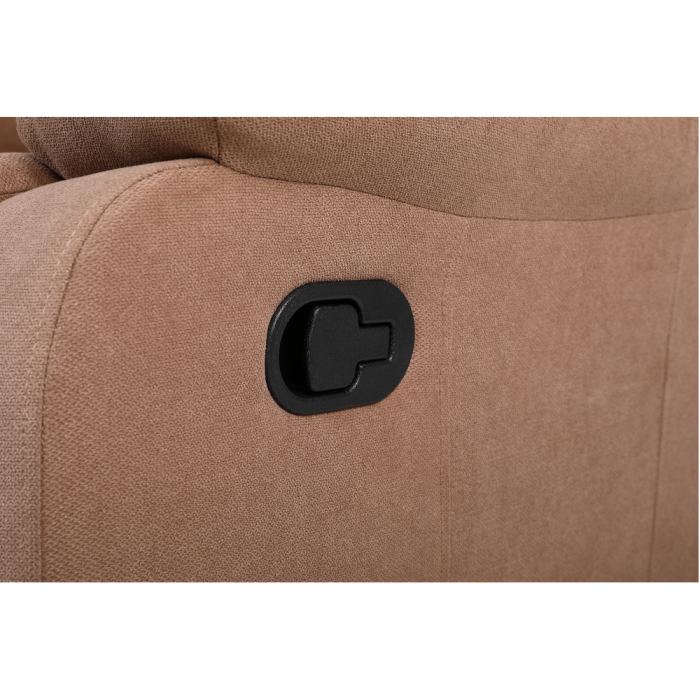 Fotoliu relaxant reglabil, material maro, ASKOY NEW [17]