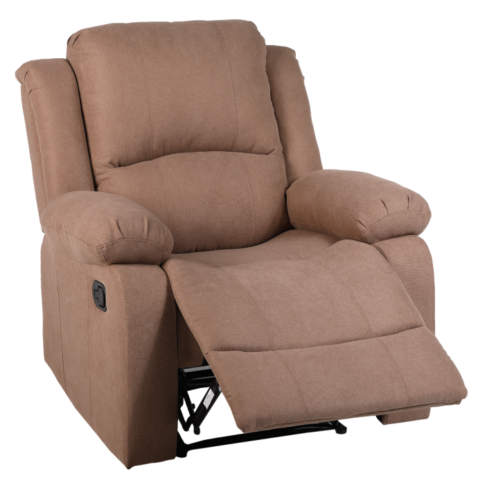 Fotoliu relaxant reglabil, material maro, ASKOY NEW [3]